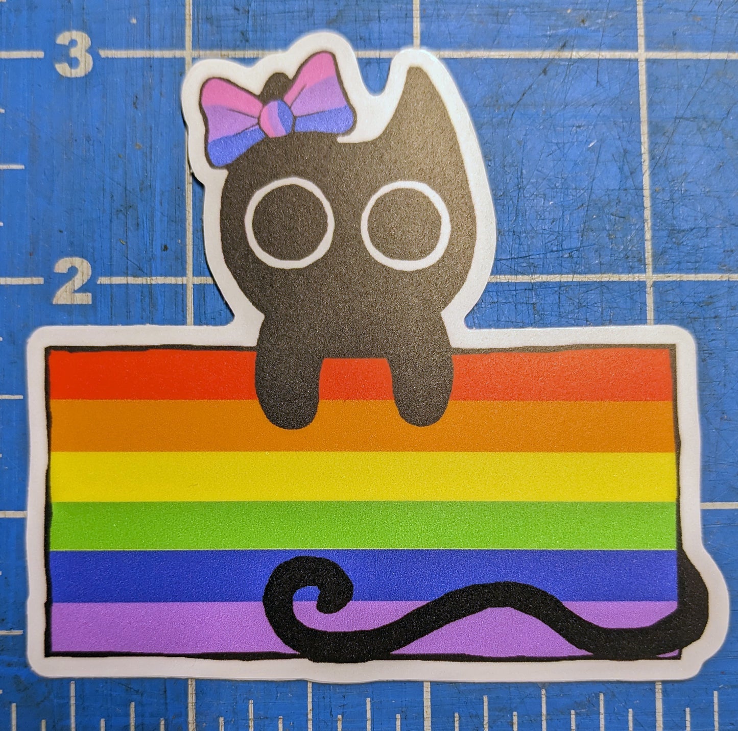 Skye the Cat Pride Sticker