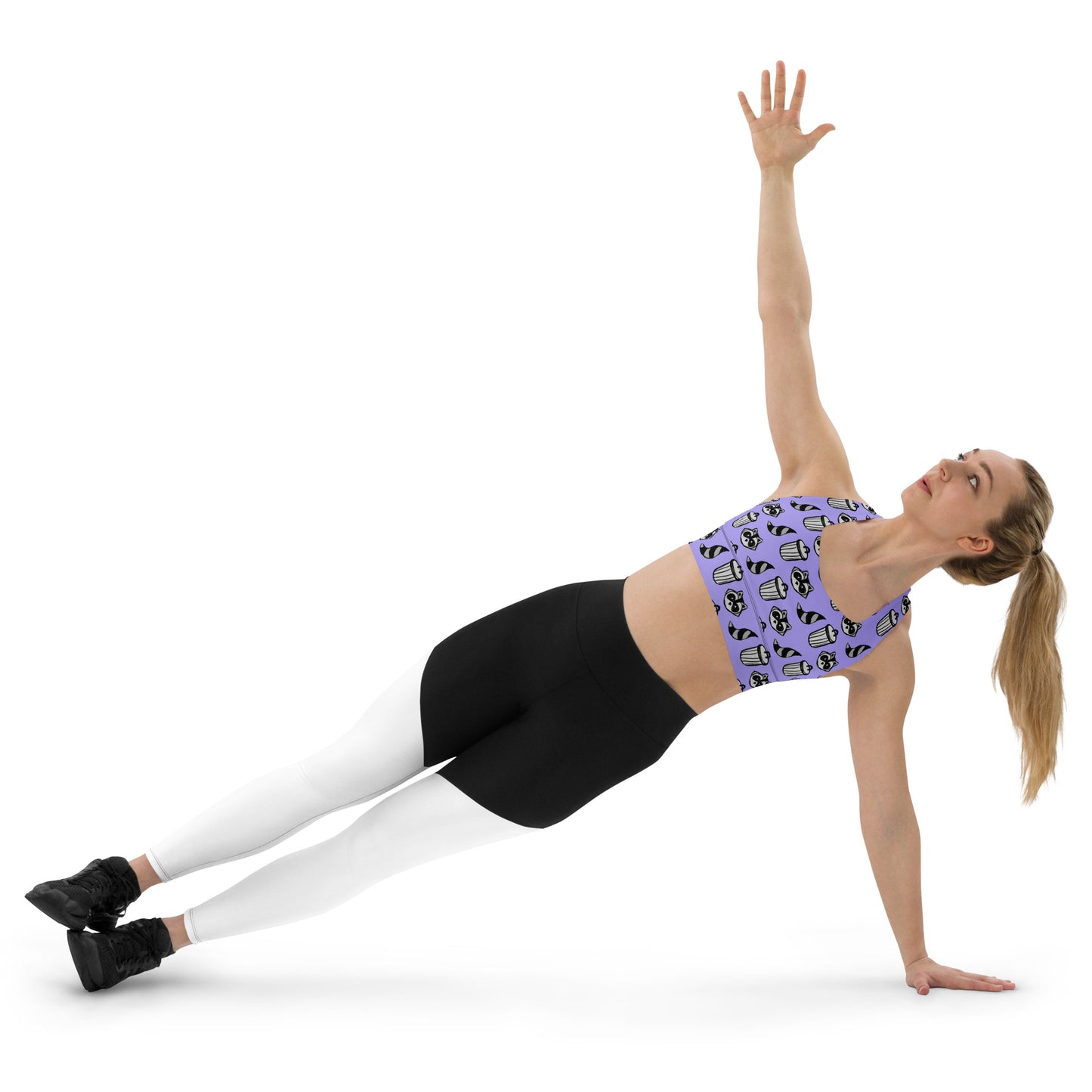 Raccoon sports bra