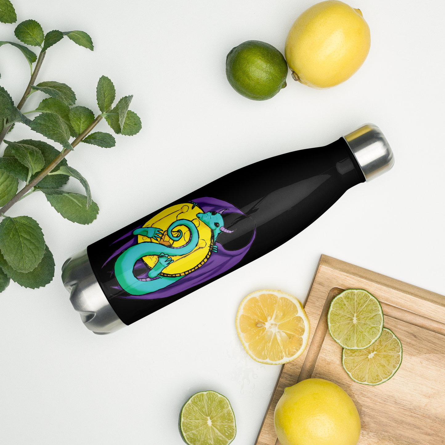 Little Dragon's Horde water bottle