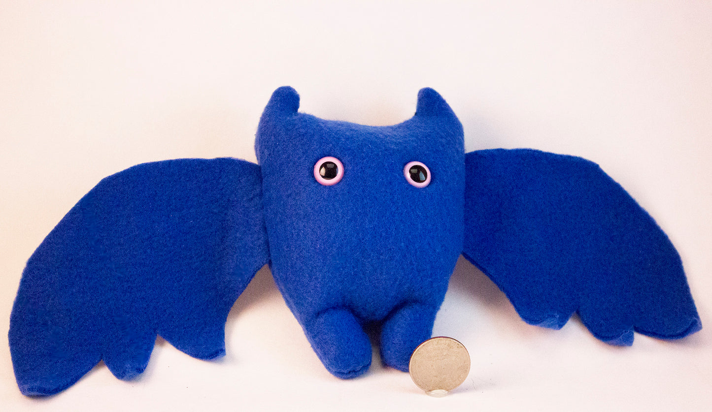 Blue Frightdorable Bat, Plushies - Team Manticore