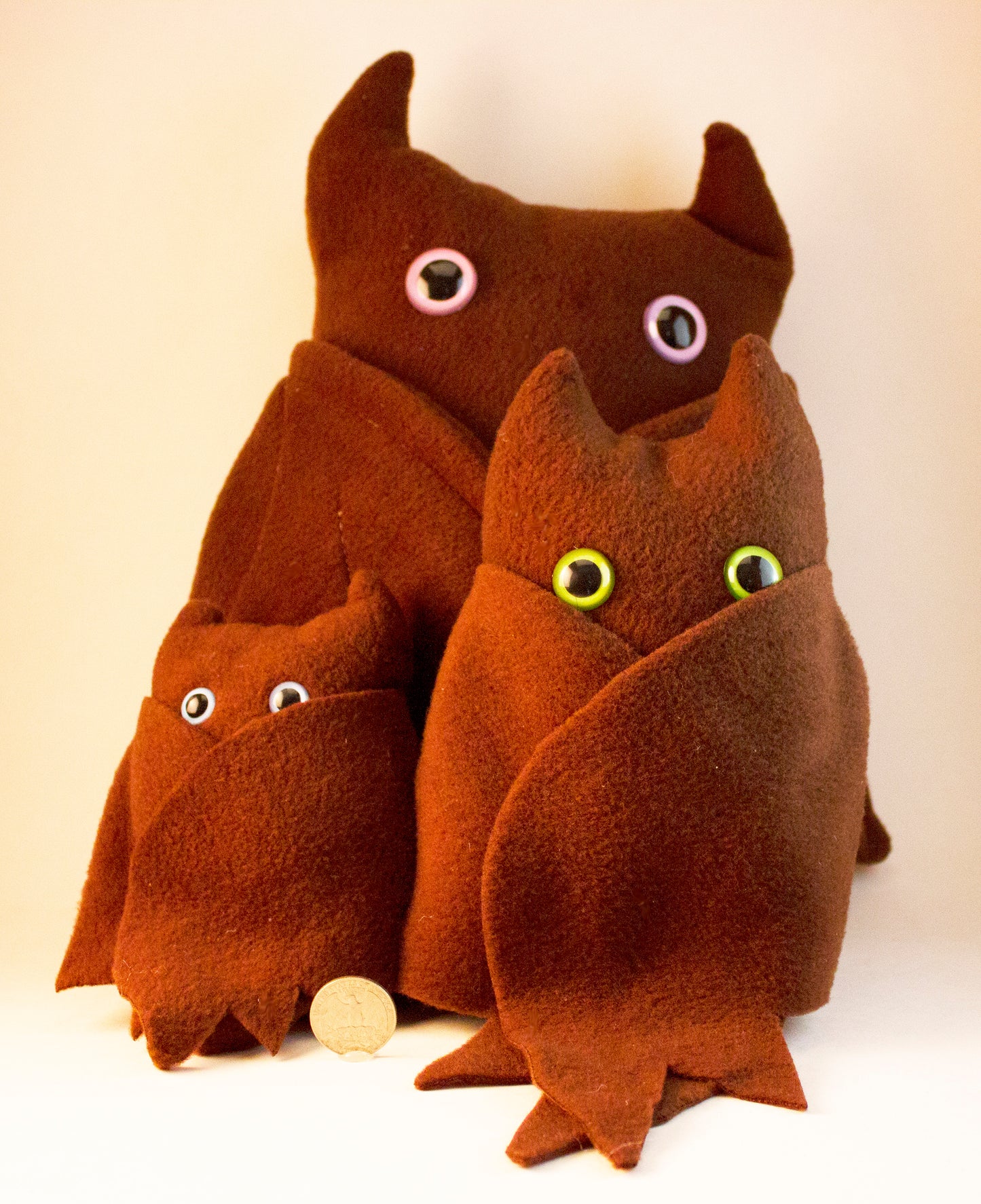 Brown Frightdorable Bat, Plushies - Team Manticore
