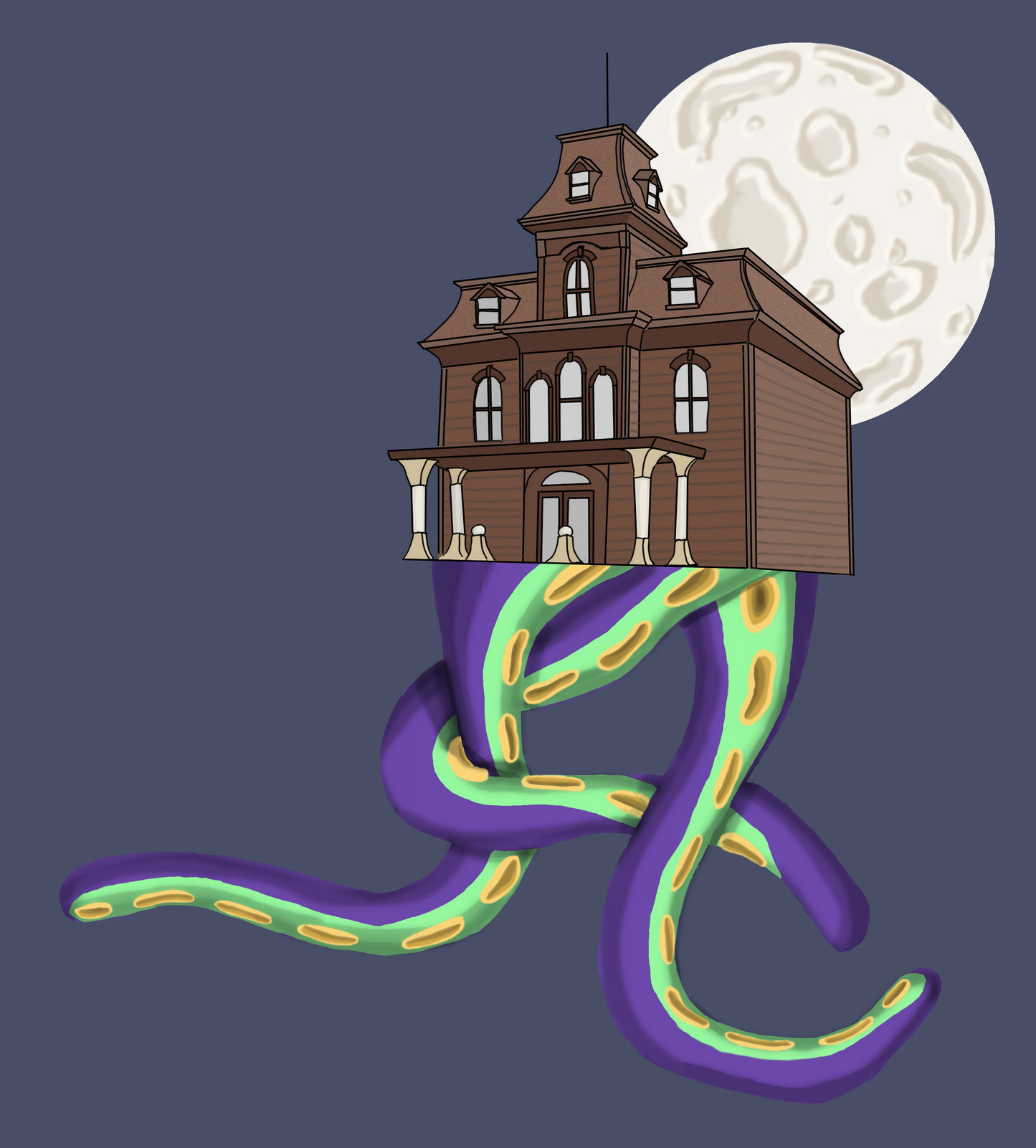 Dark House Print, Print - Team Manticore