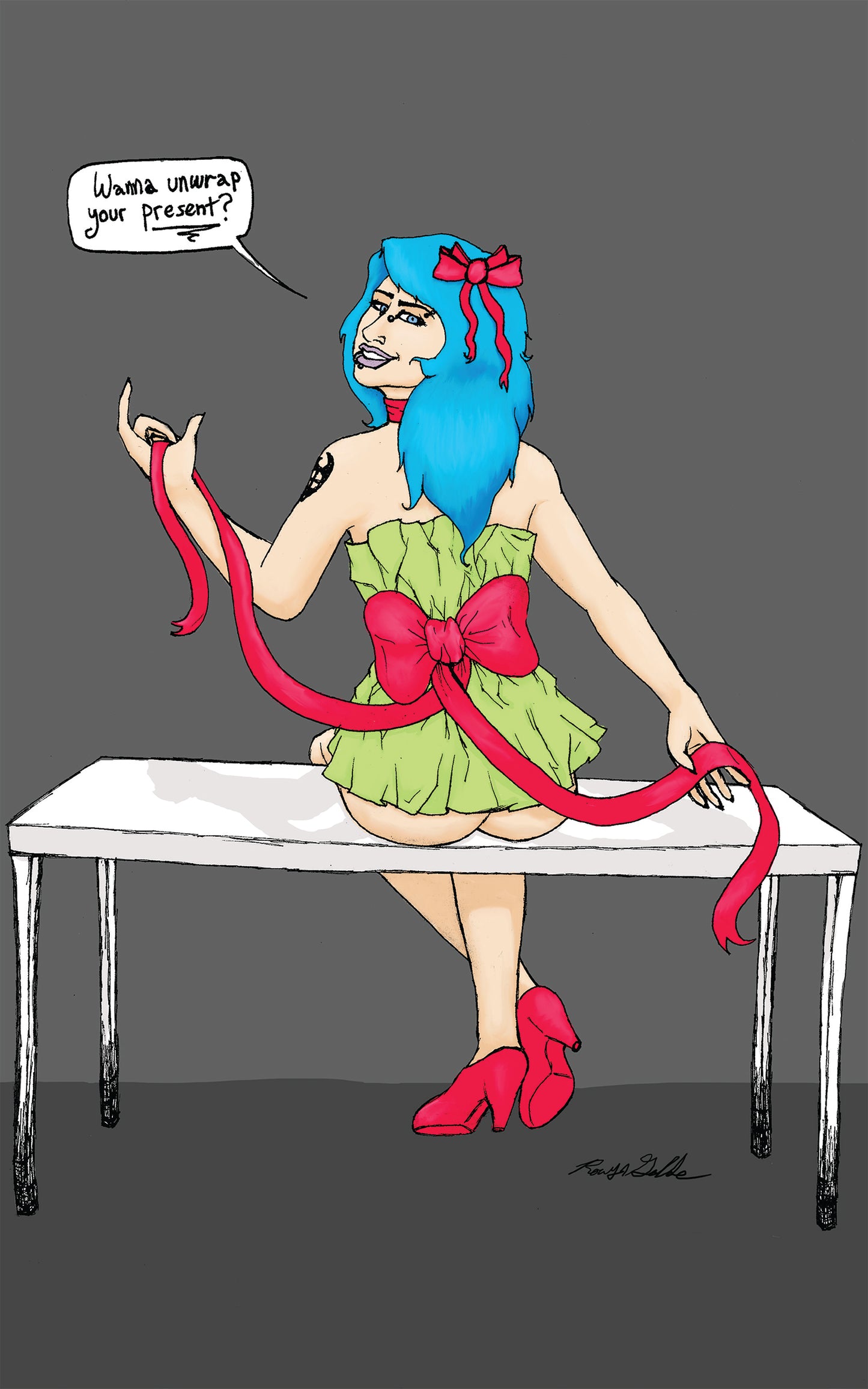 Present Print, Print - Team Manticore