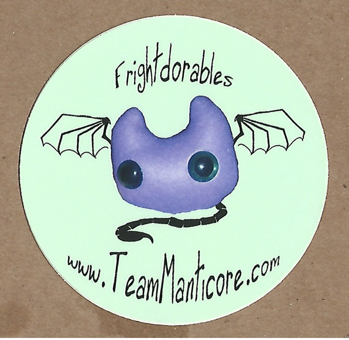 Frightdorable Cats Sticker, Sticker - Team Manticore