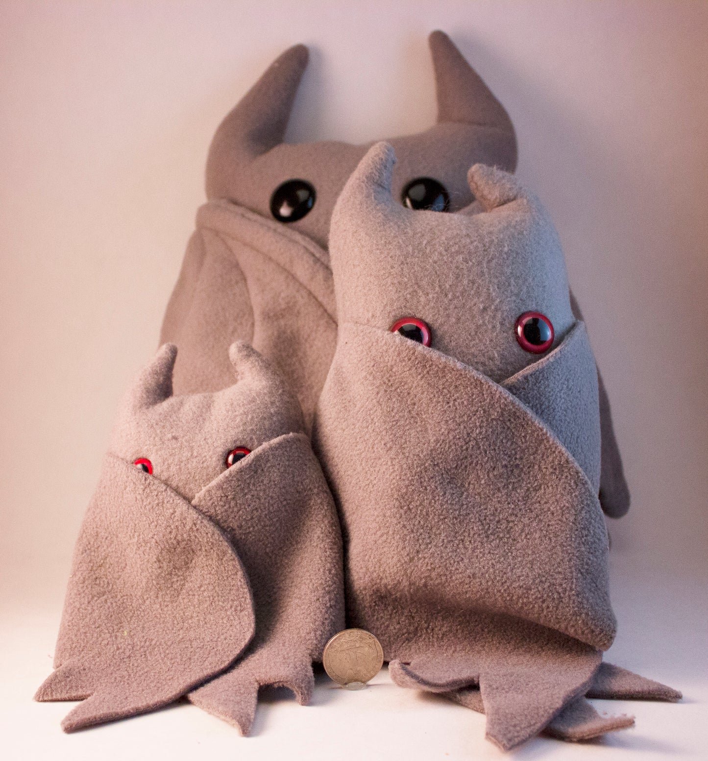 Grey Frightdorable Bat, Plushies - Team Manticore
