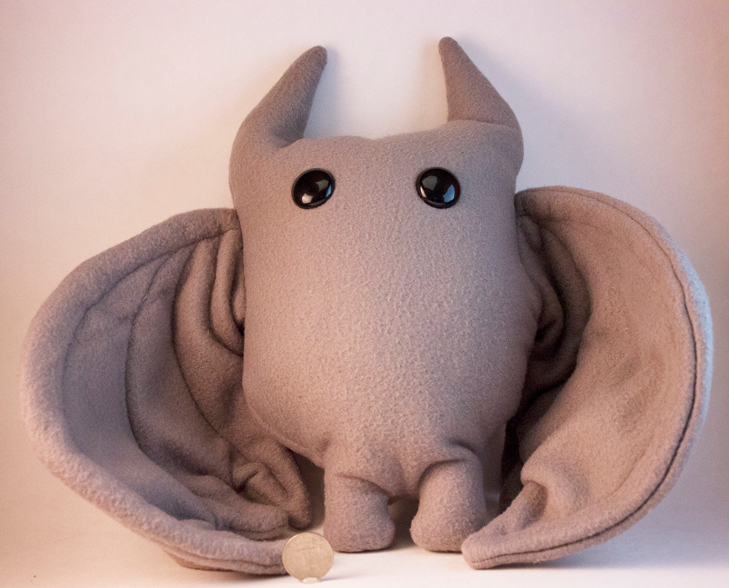 Grey Frightdorable Bat, Plushies - Team Manticore