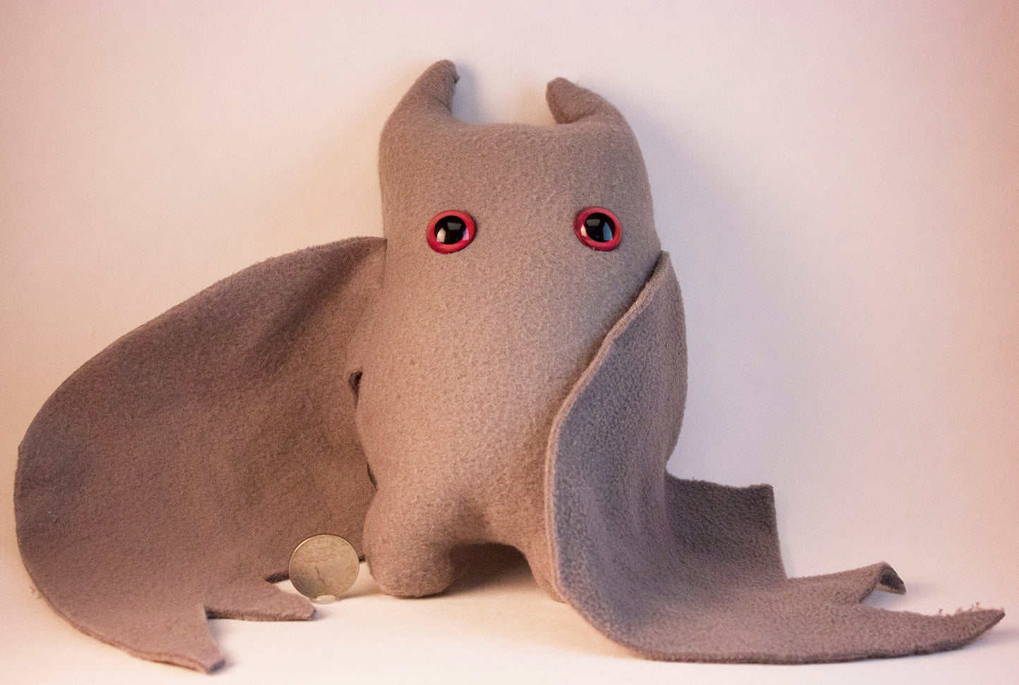 Grey Frightdorable Bat, Plushies - Team Manticore