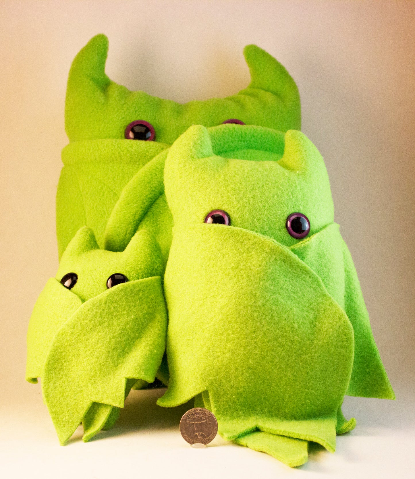 Green Frightdorable Bat, Plushies - Team Manticore