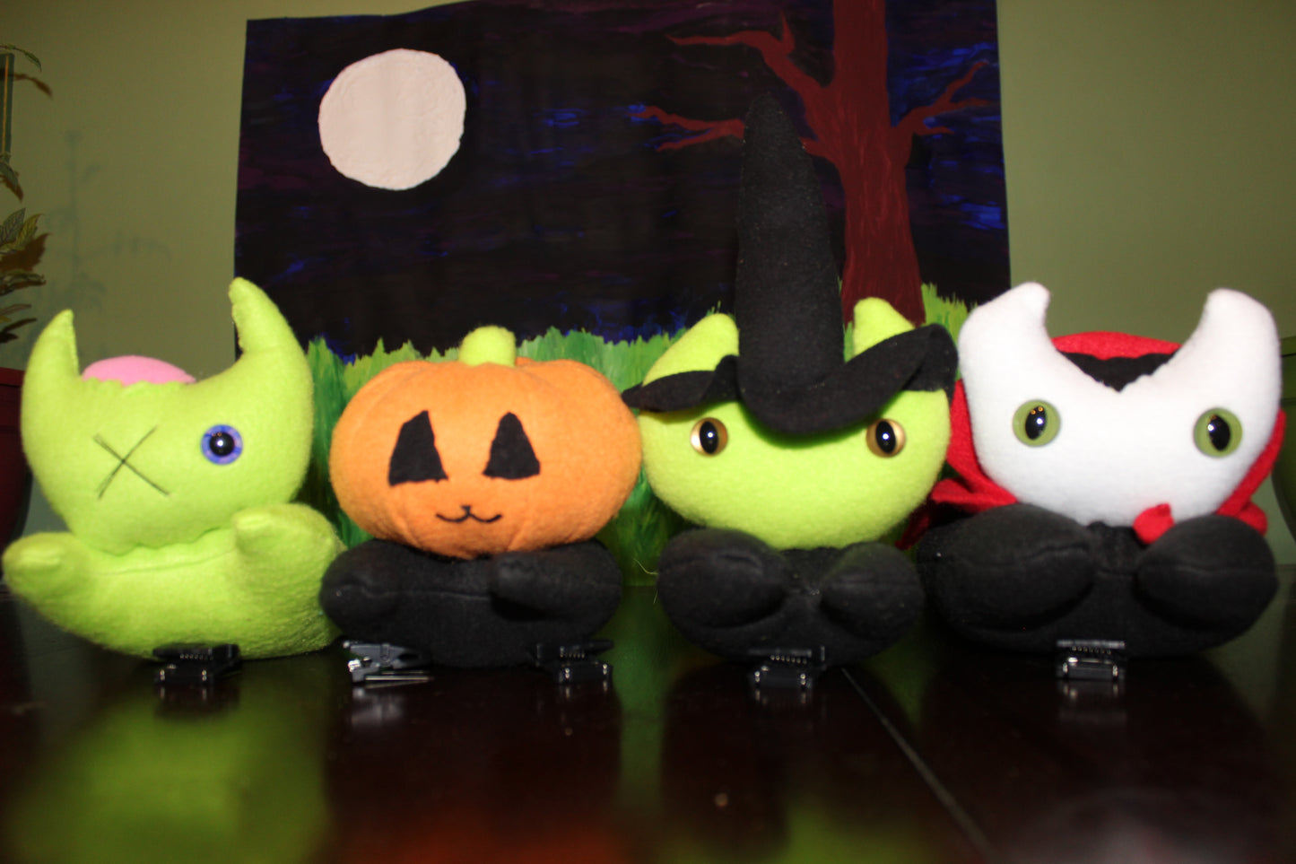 Vampire Cat, Plushies - Team Manticore