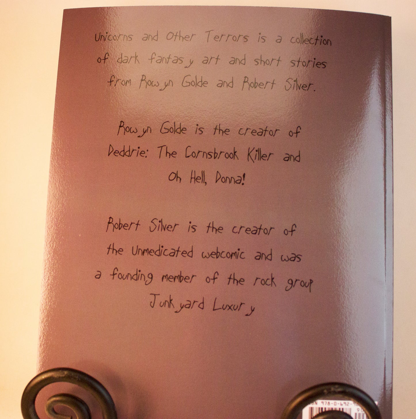 Unicorns and Other Terrors (Physical Copy), Book - Team Manticore