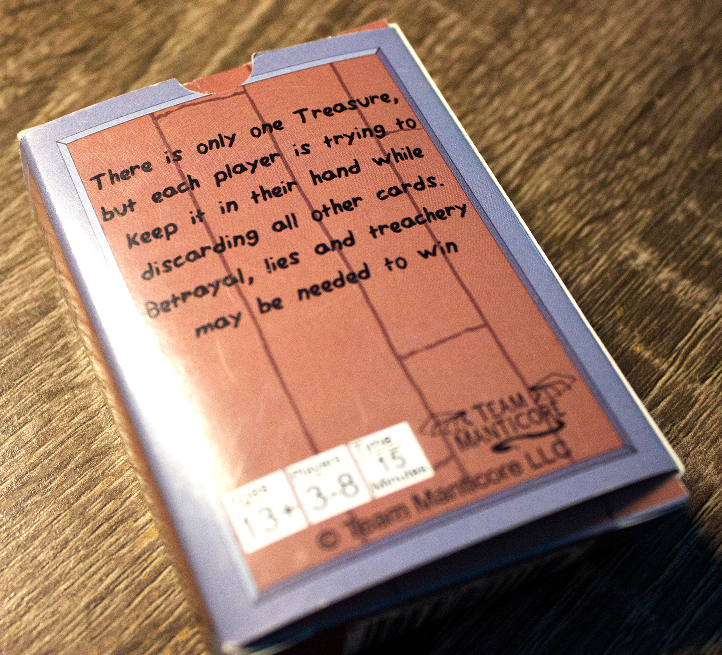 Thieves Don't Share Card Game