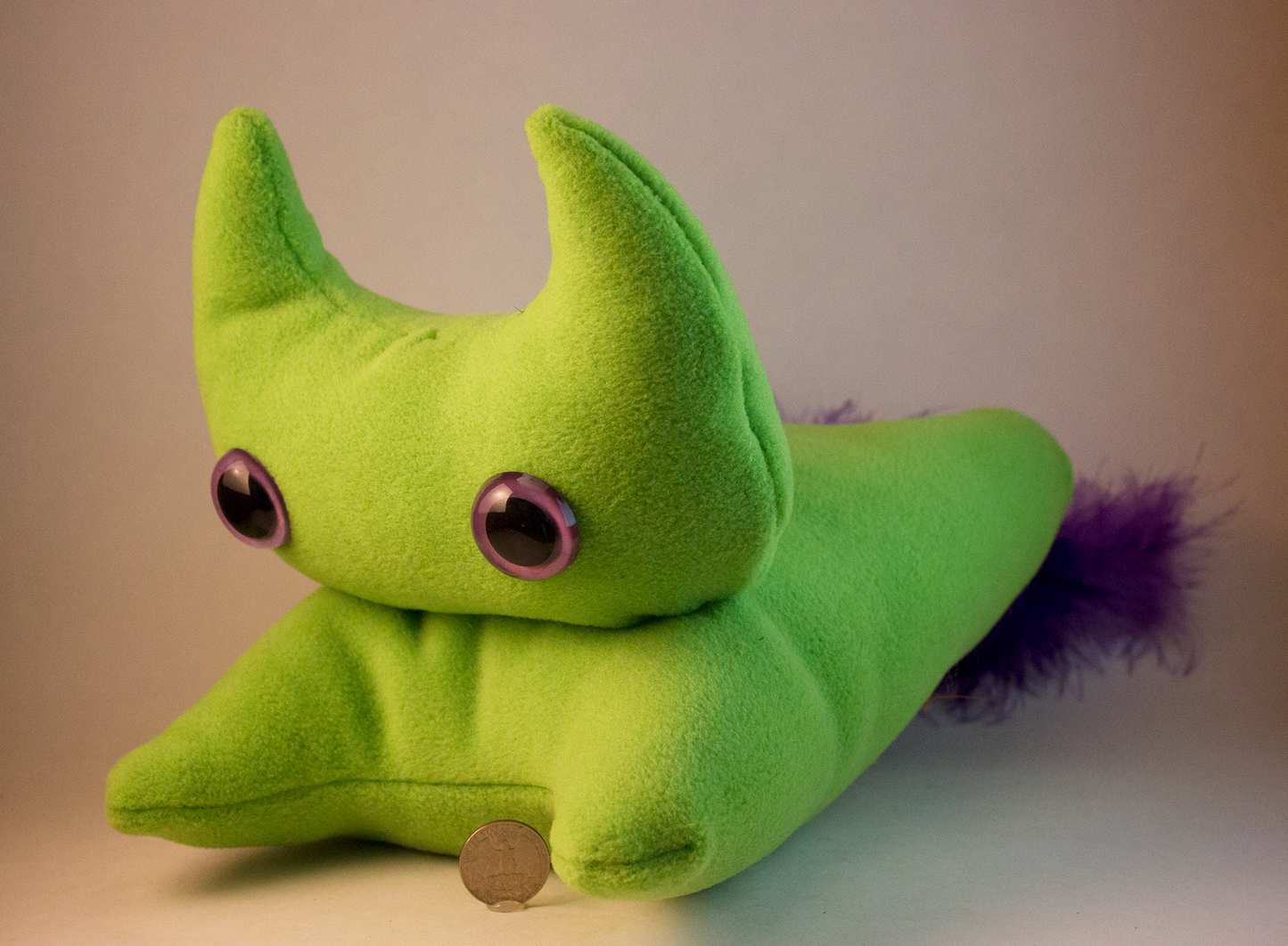 Light Green Frightdorable Cat, Plushies - Team Manticore
