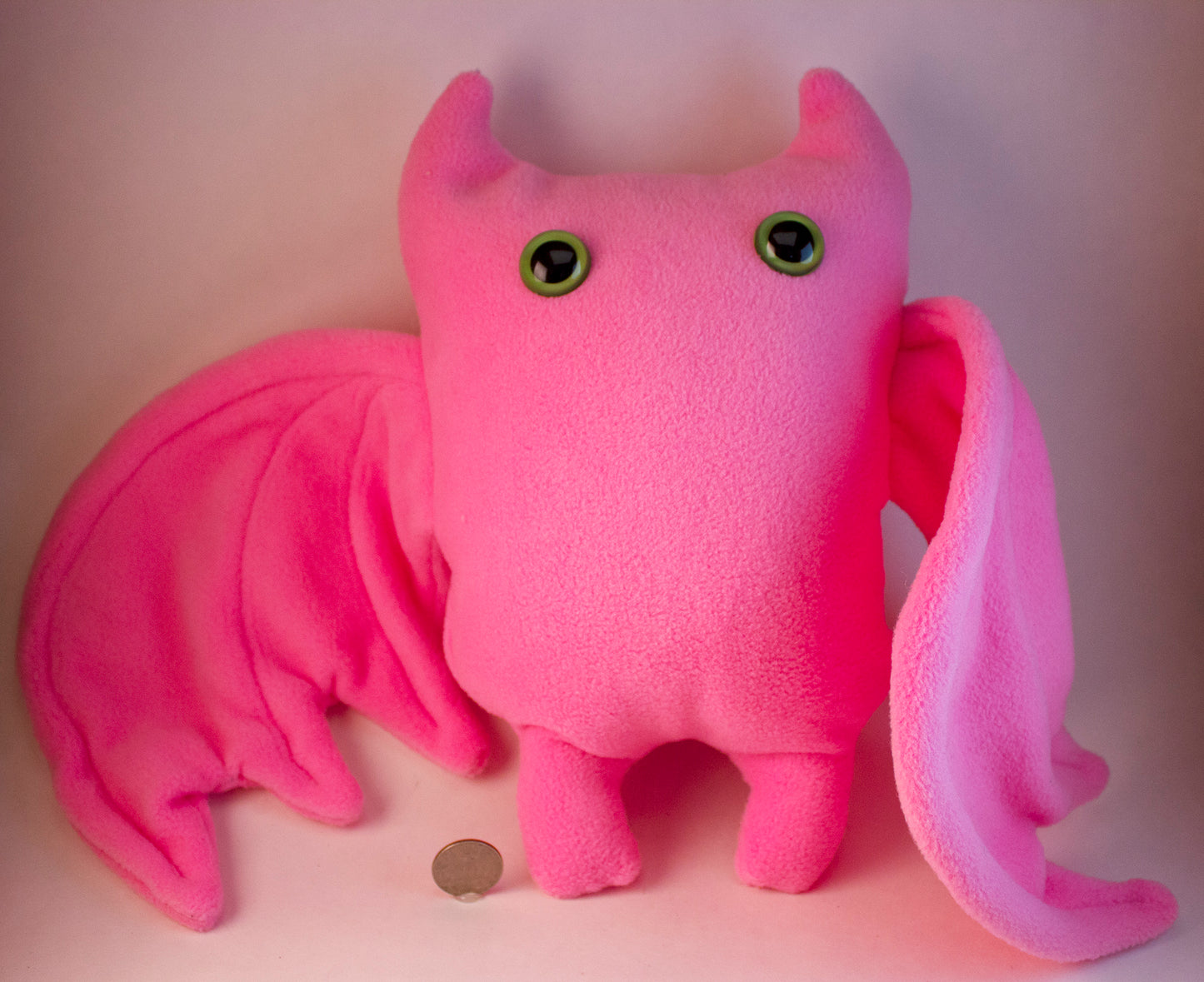 Pink Frightdorable Bat, Plushies - Team Manticore