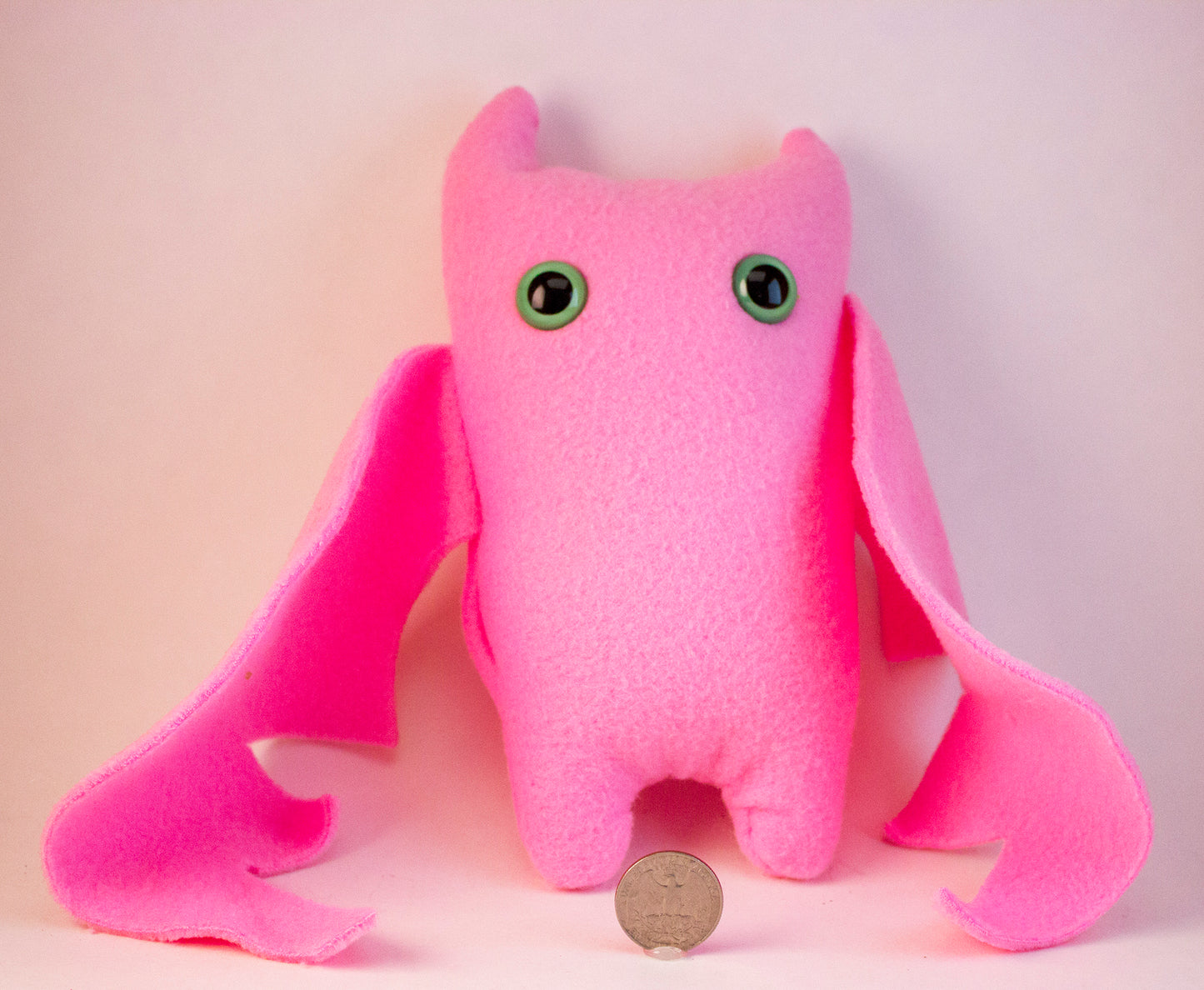 Pink Frightdorable Bat, Plushies - Team Manticore