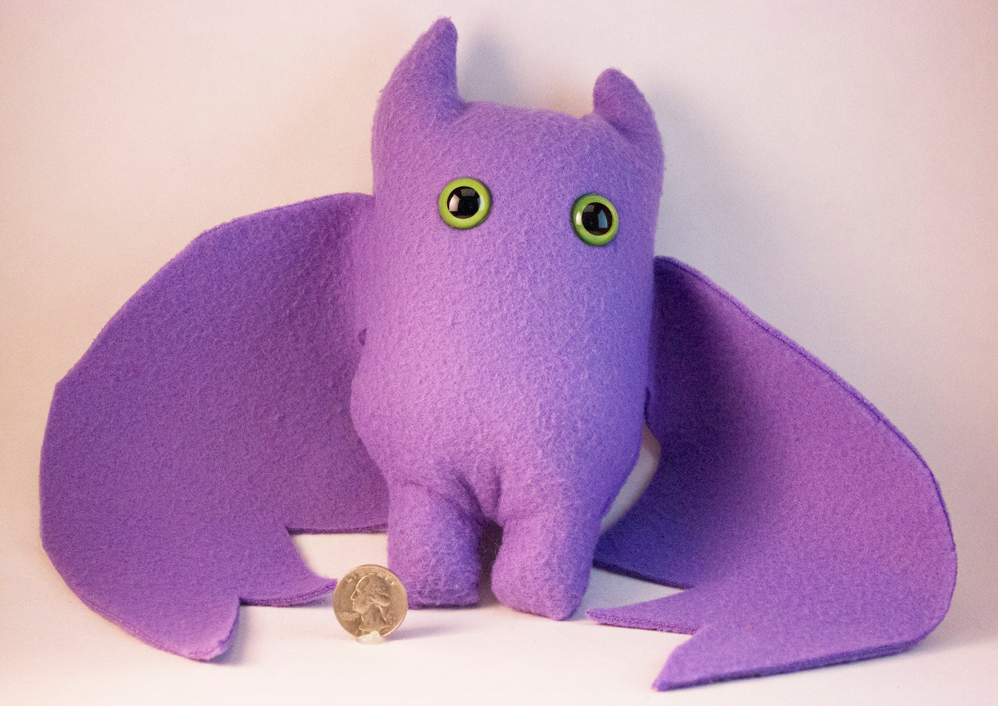 Purple Frightdorable Bat, Plushies - Team Manticore