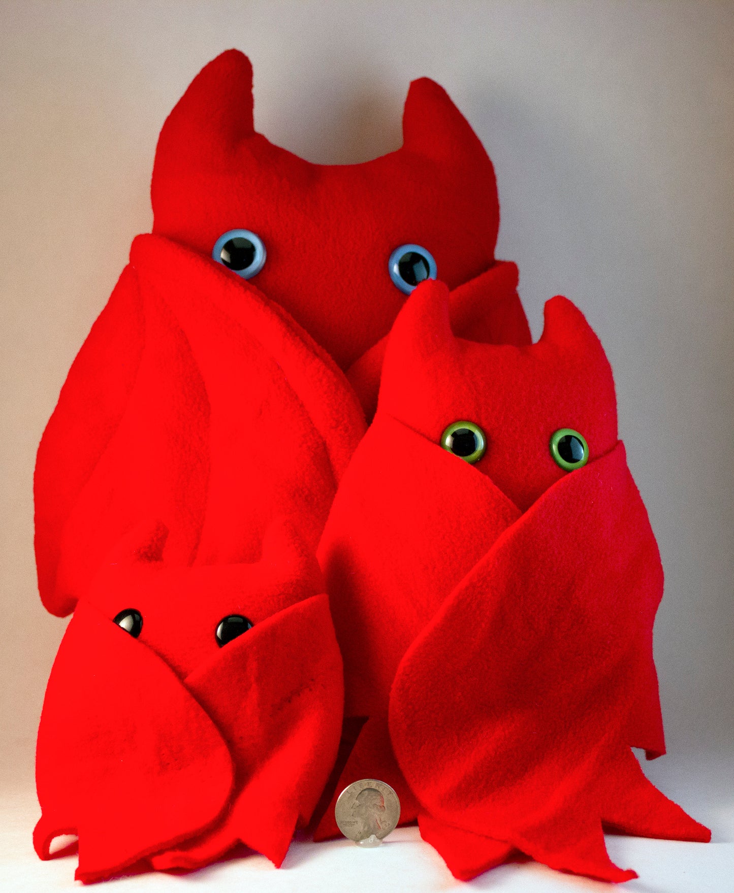 Red Frightdorable Bat, Plushies - Team Manticore