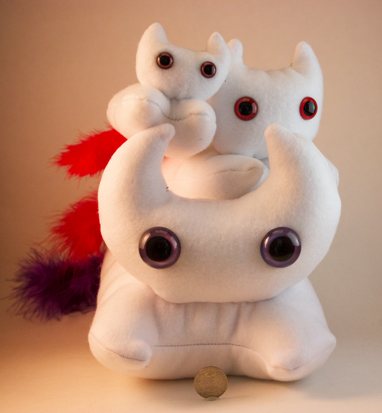 White Frightdorable Cat, Plushies - Team Manticore