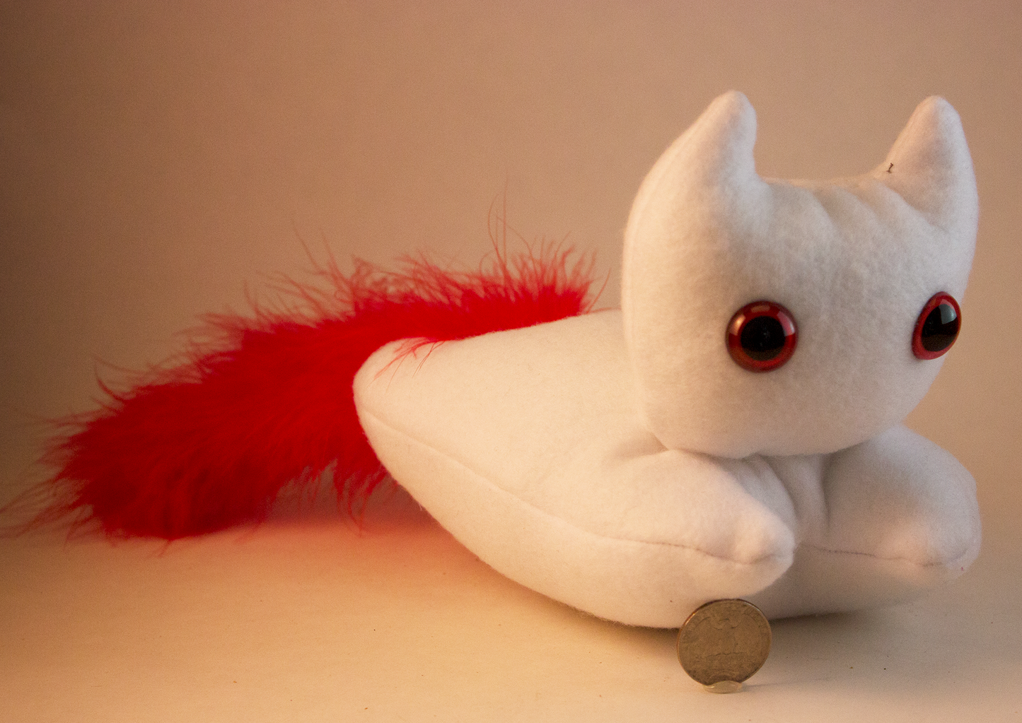 White Frightdorable Cat, Plushies - Team Manticore