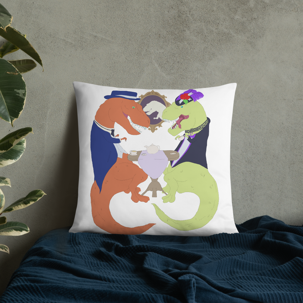 T-Rex Party Pillow