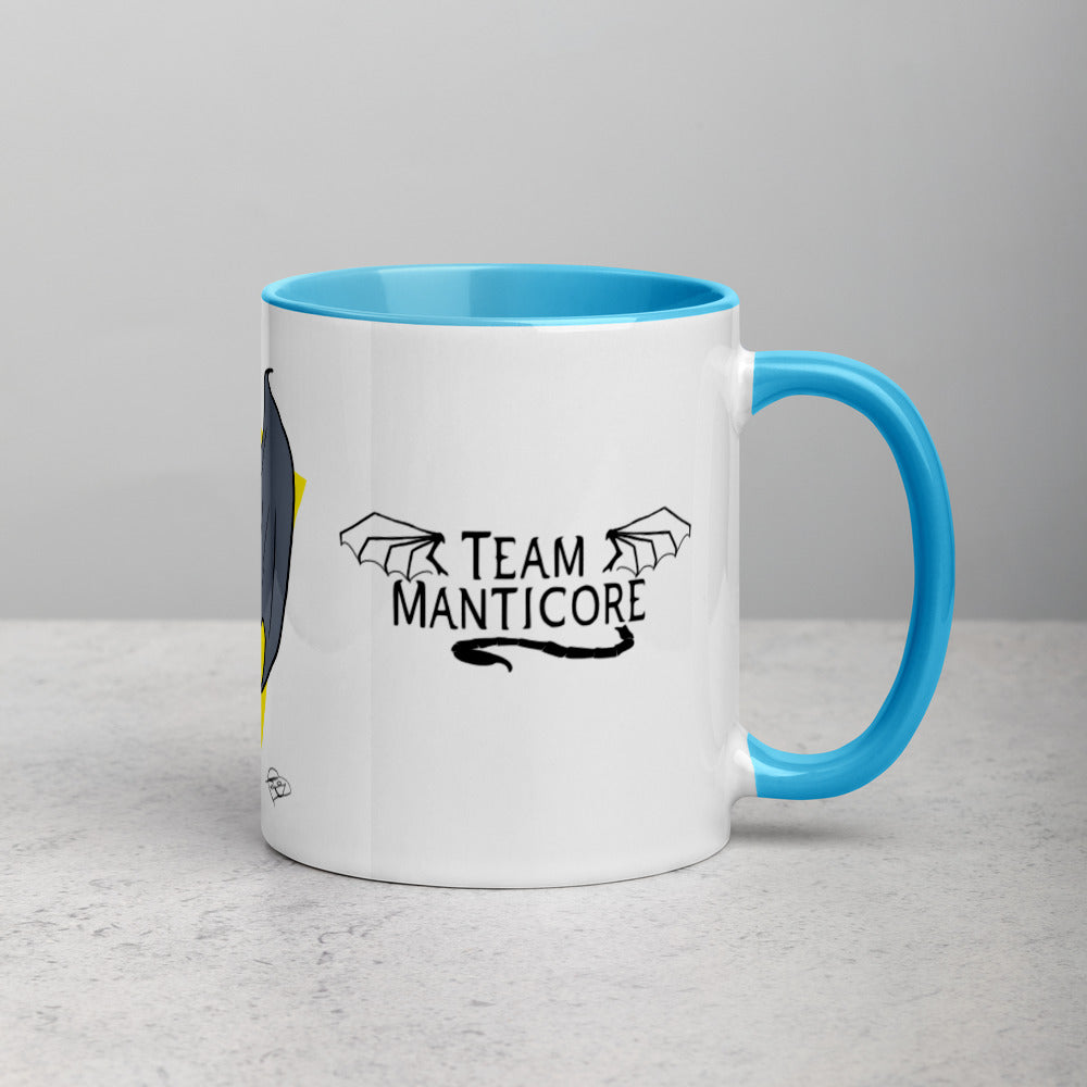 Fleyes in Wonderland Mug with Color Inside