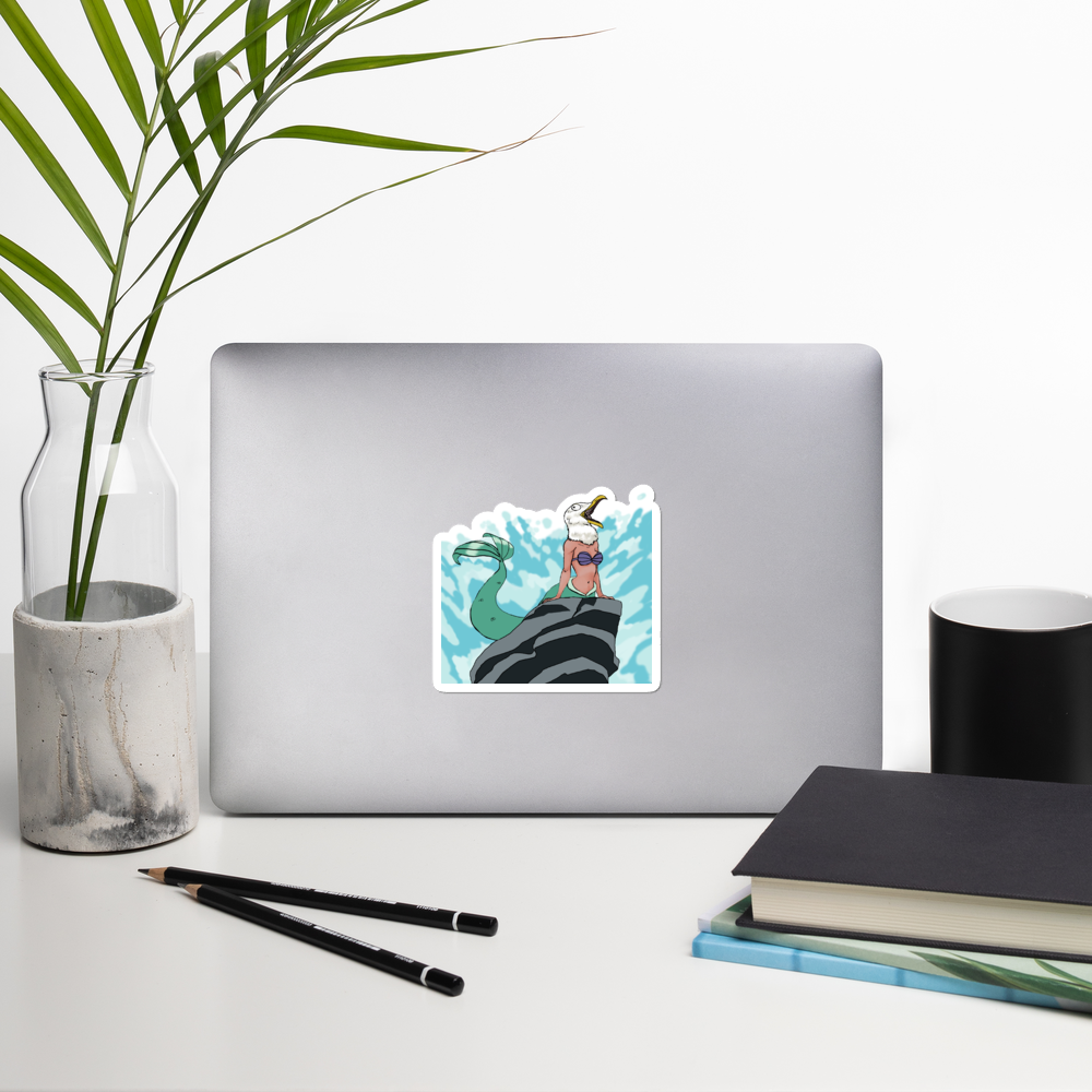 The Little Gullmaid stickers