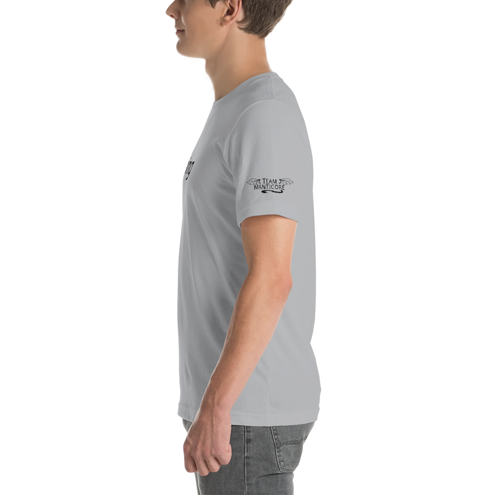 Frightening Adorable Unique in Black Text (Mens), Apparel - Team Manticore