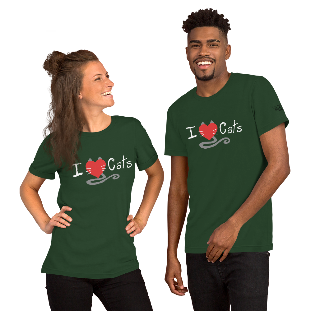 I Heart Cats Unisex T-Shirt