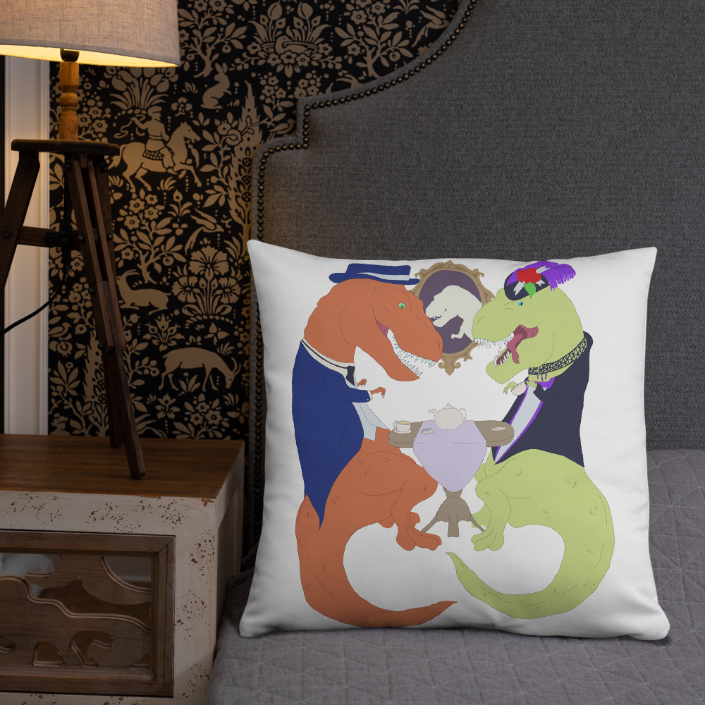 T-Rex Party Pillow