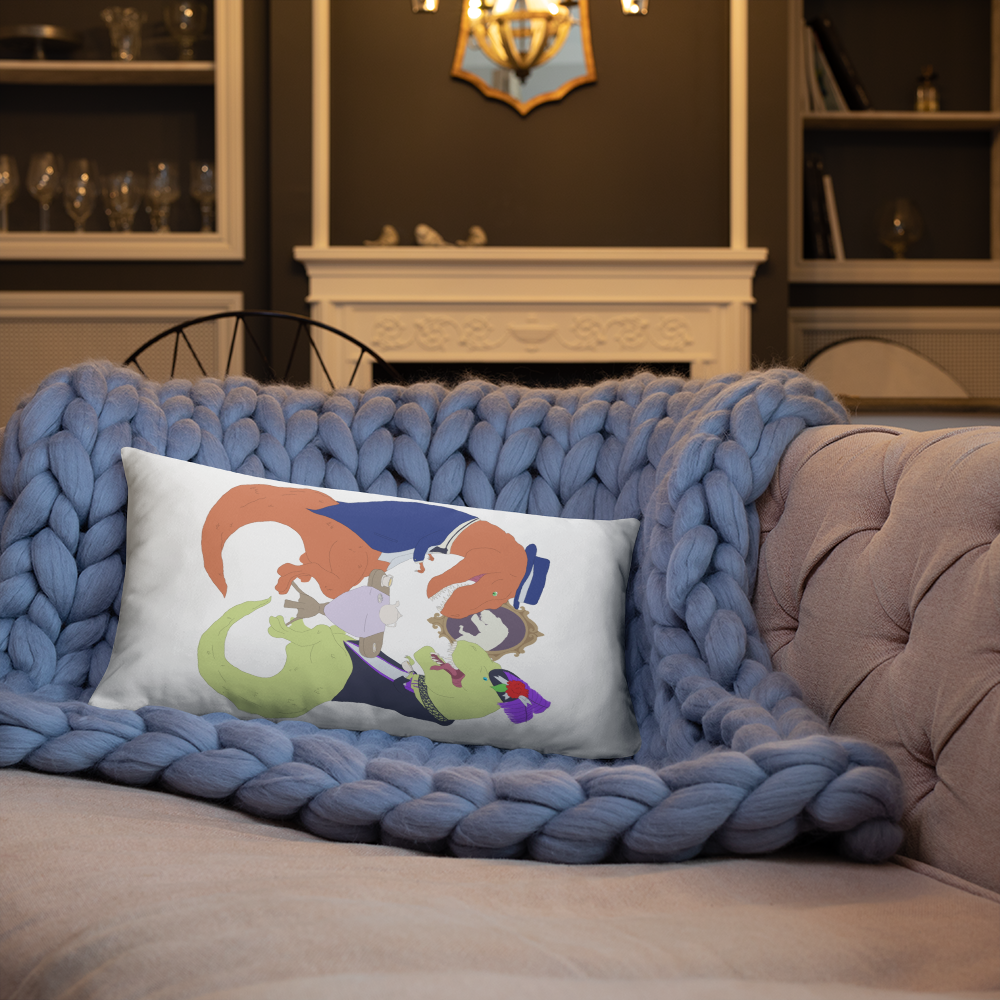 T-Rex Party Pillow