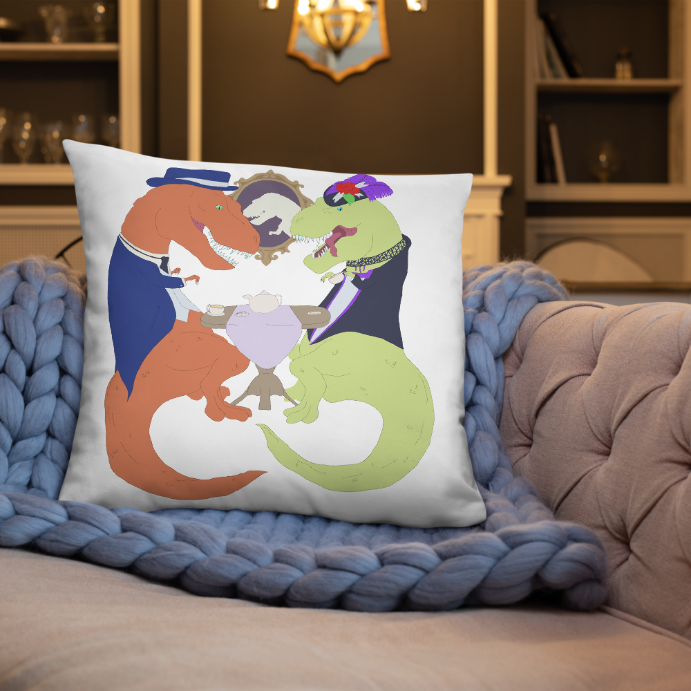 T-Rex Party Pillow