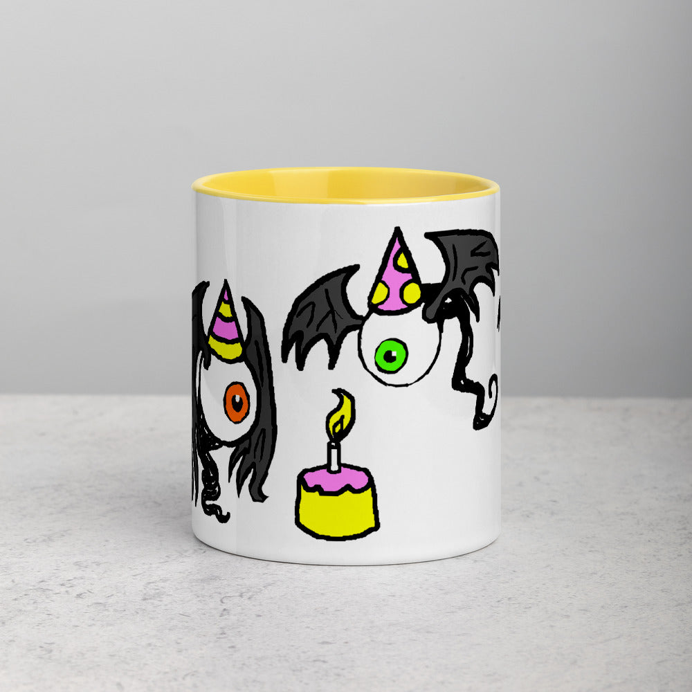 Birthday Fleye Mug with Color Inside