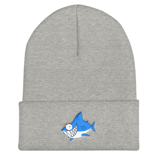 Optimist Shark Cuffed Beanie, [product_type] - Team Manticore