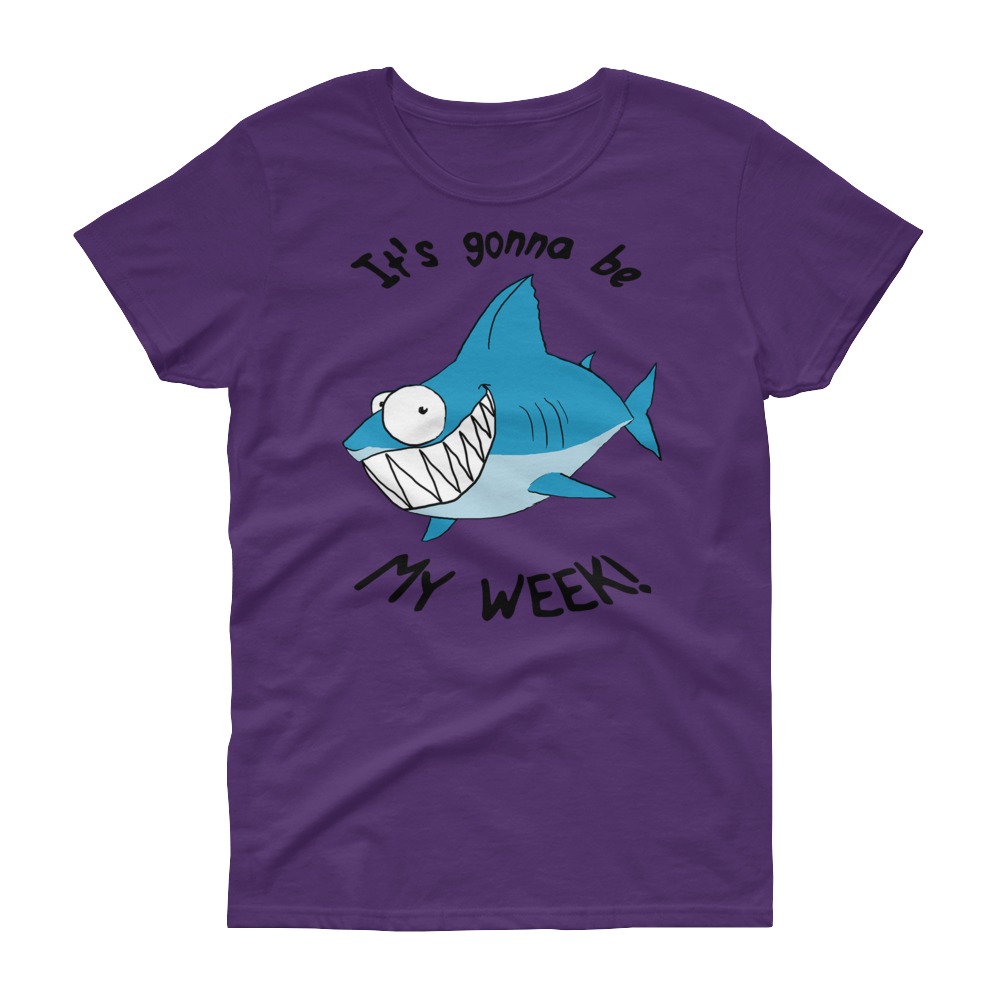 Optimist Shark T-Shirt (Womens), Apparel - Team Manticore