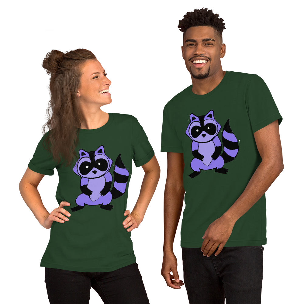Raccoon Short-Sleeve T-Shirt