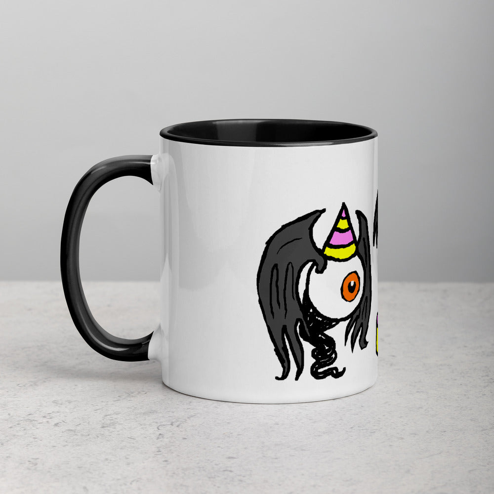 Birthday Fleye Mug with Color Inside