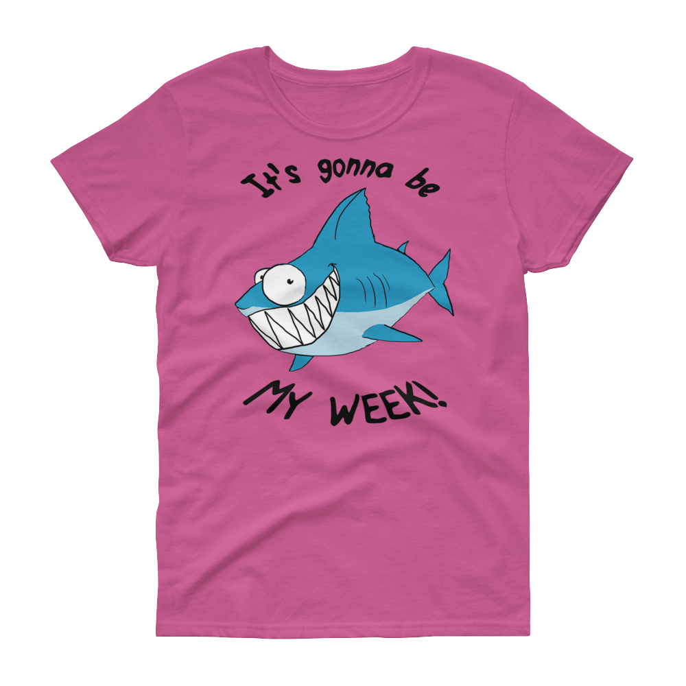Optimist Shark T-Shirt (Womens), Apparel - Team Manticore