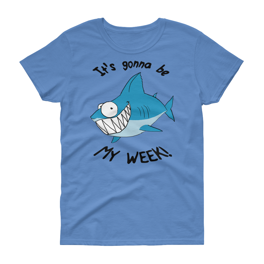 Optimist Shark T-Shirt (Womens), Apparel - Team Manticore