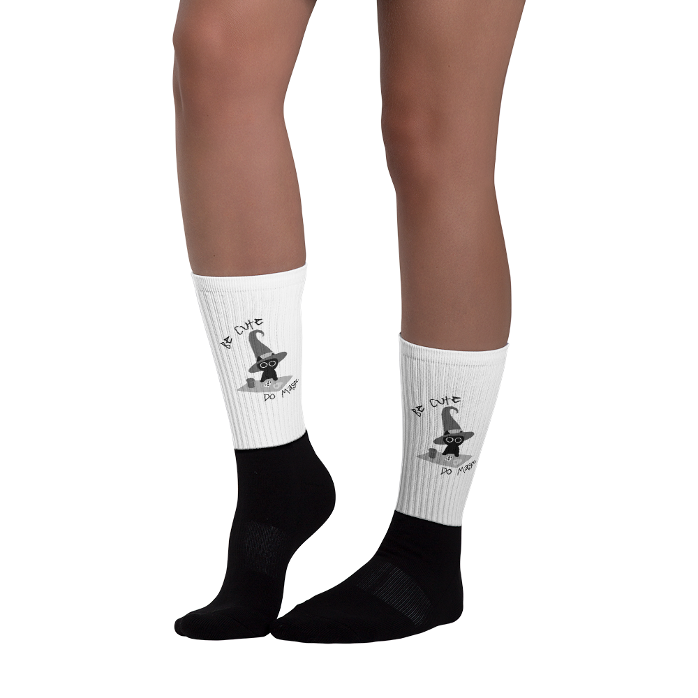 Be Cute Do Magic Socks
