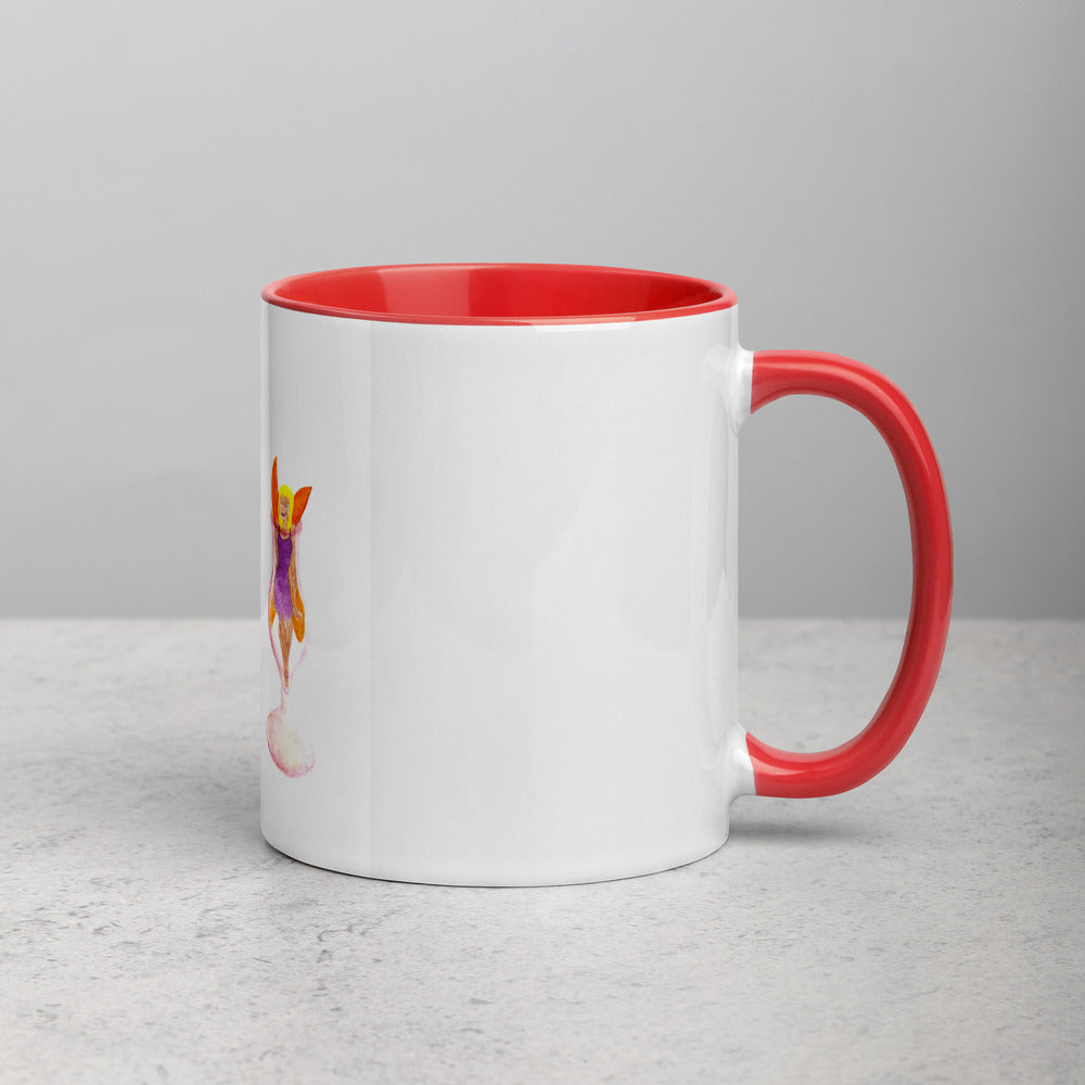 Fairy Mug with Color Inside