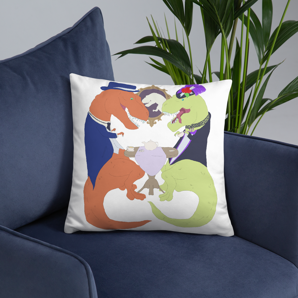 T-Rex Party Pillow