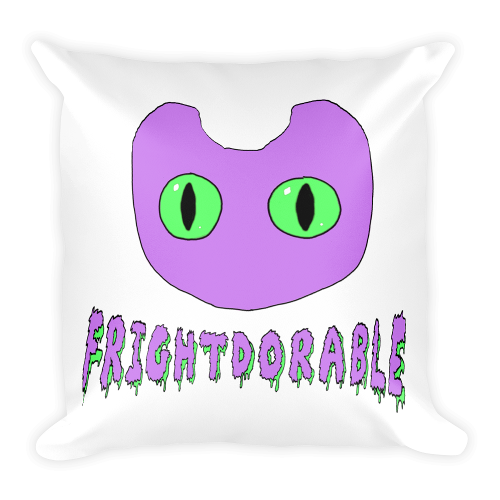 Frightdorable Cat Pillow, Pillow - Team Manticore