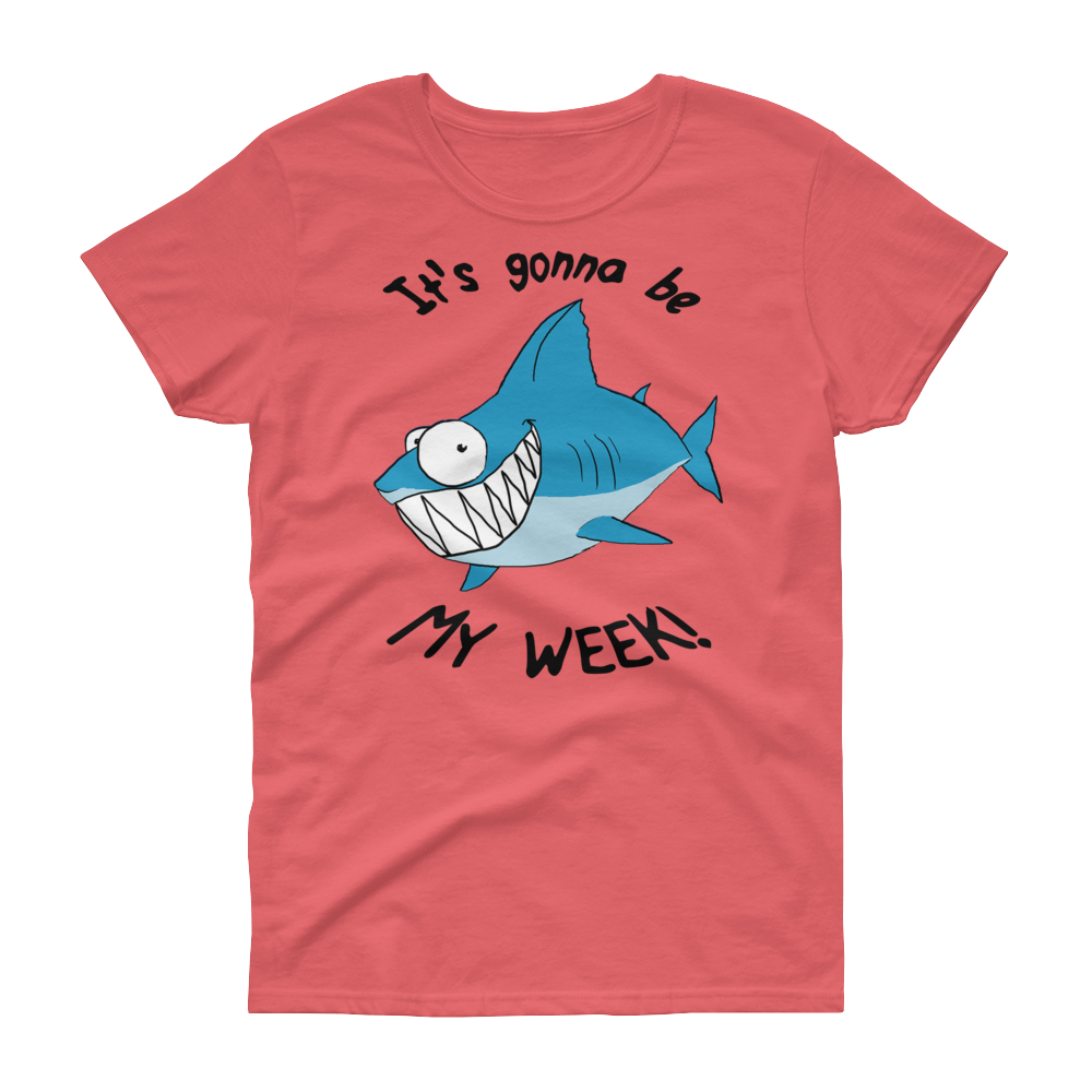 Optimist Shark T-Shirt (Womens), Apparel - Team Manticore