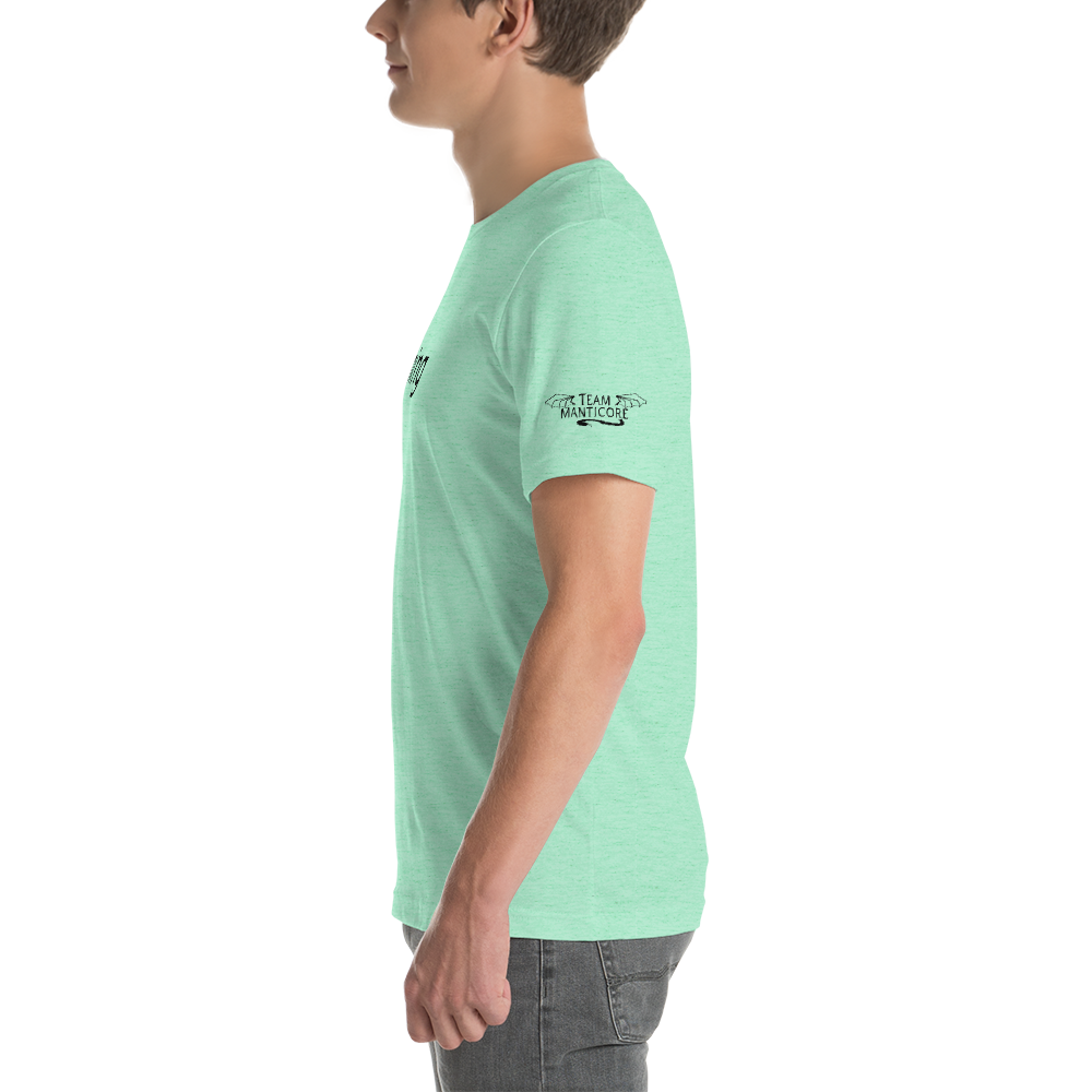 Frightening Adorable Unique in Black Text (Mens), Apparel - Team Manticore