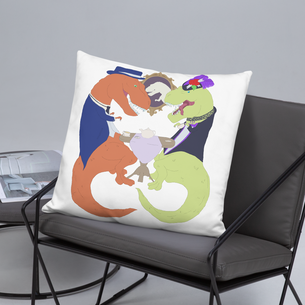T-Rex Party Pillow