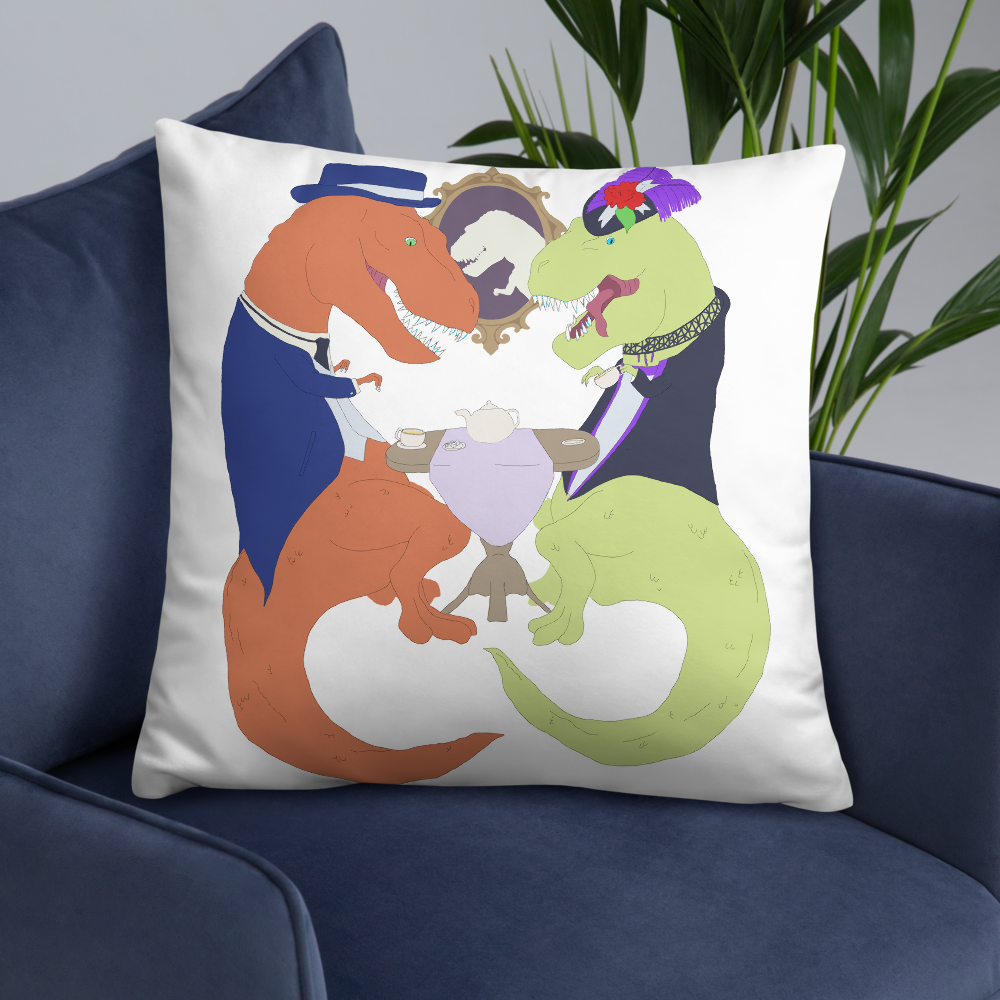 T-Rex Party Pillow