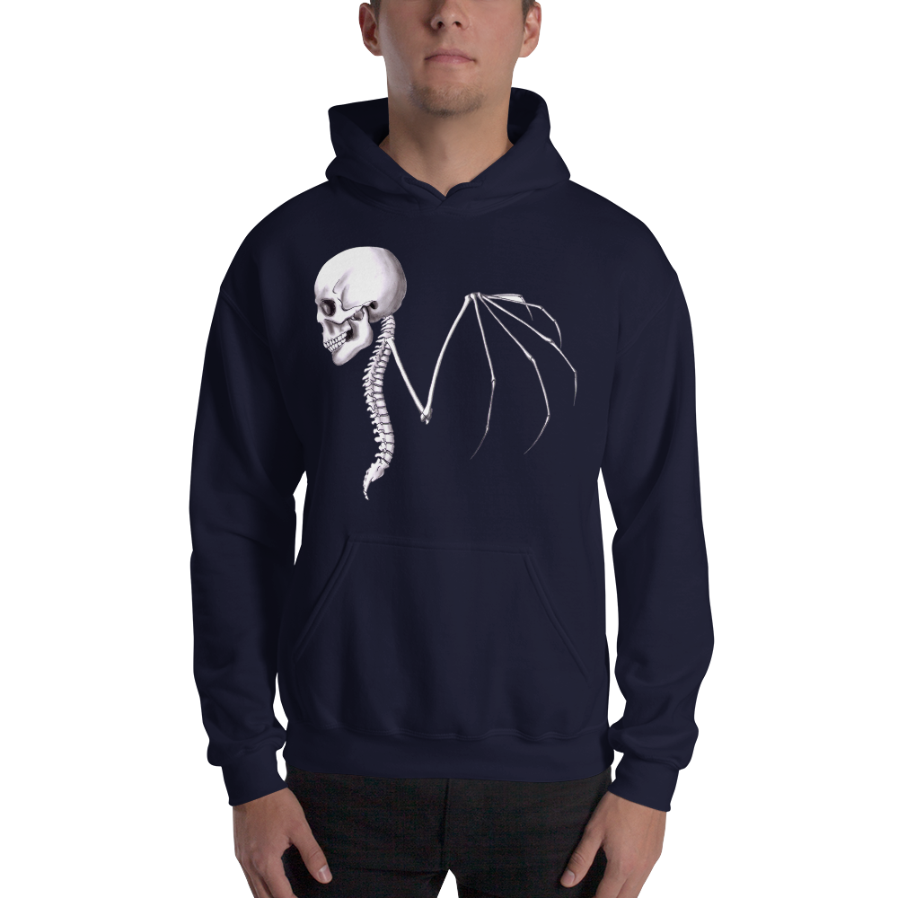 Skullwing Hooded Sweatshirt, Apparel - Team Manticore