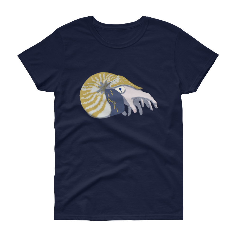 Creepy Cephalopod T-Shirt (Womens), Apparel - Team Manticore