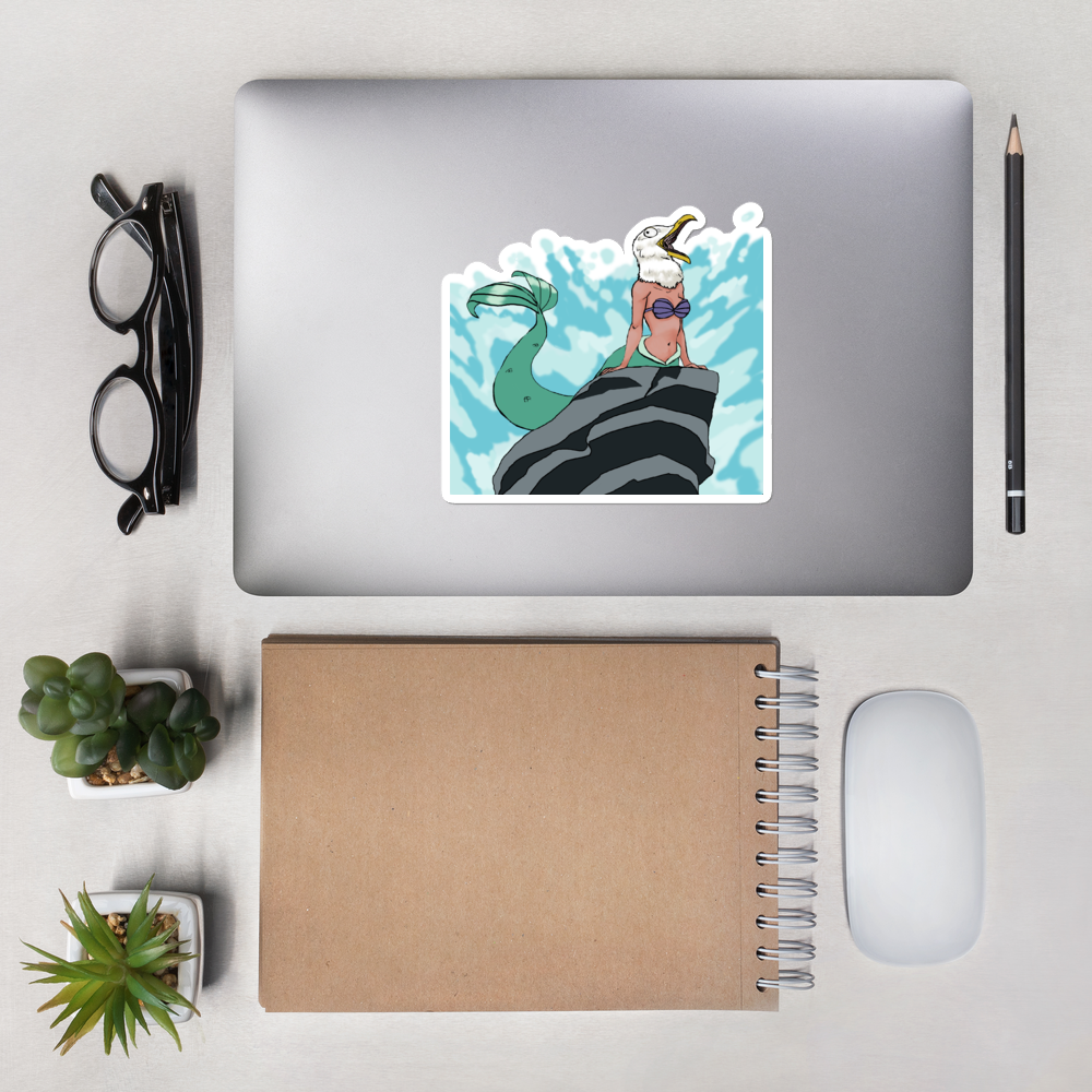 The Little Gullmaid stickers