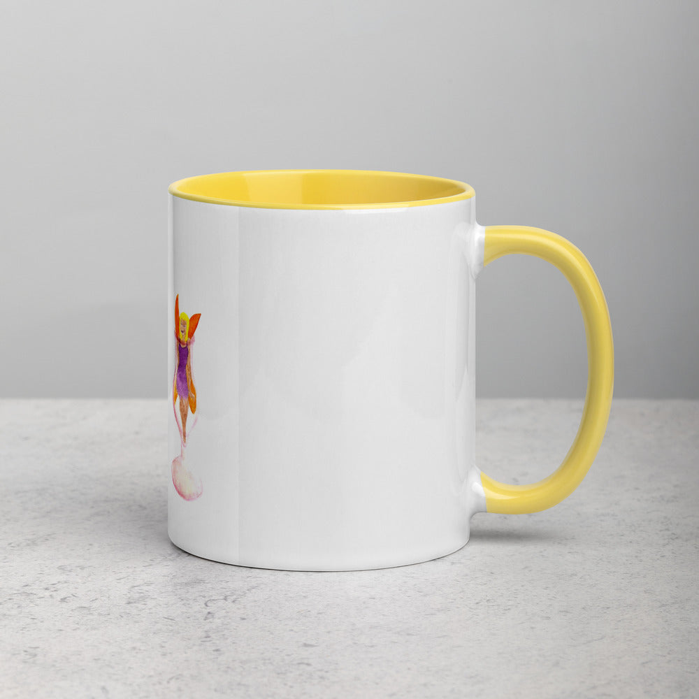 Fairy Mug with Color Inside