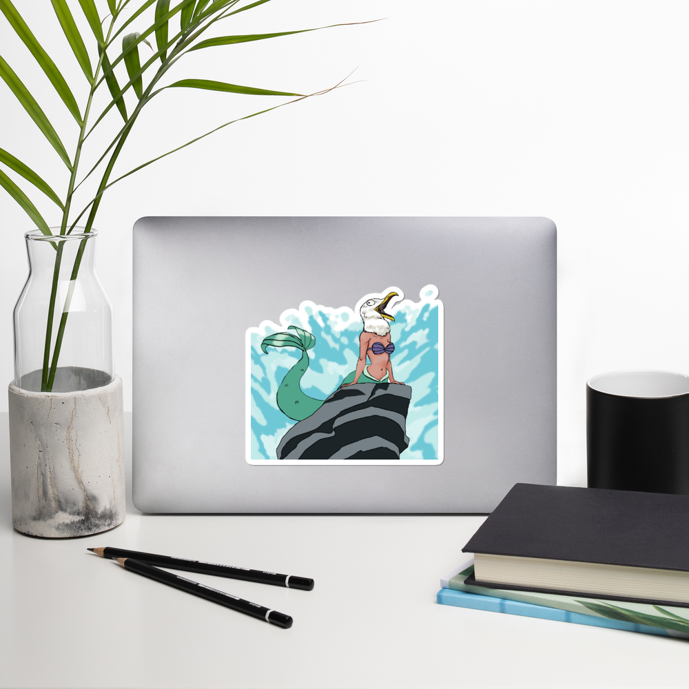 The Little Gullmaid stickers